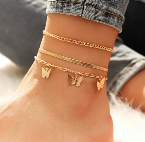 Golden Hour | Gold Anklet